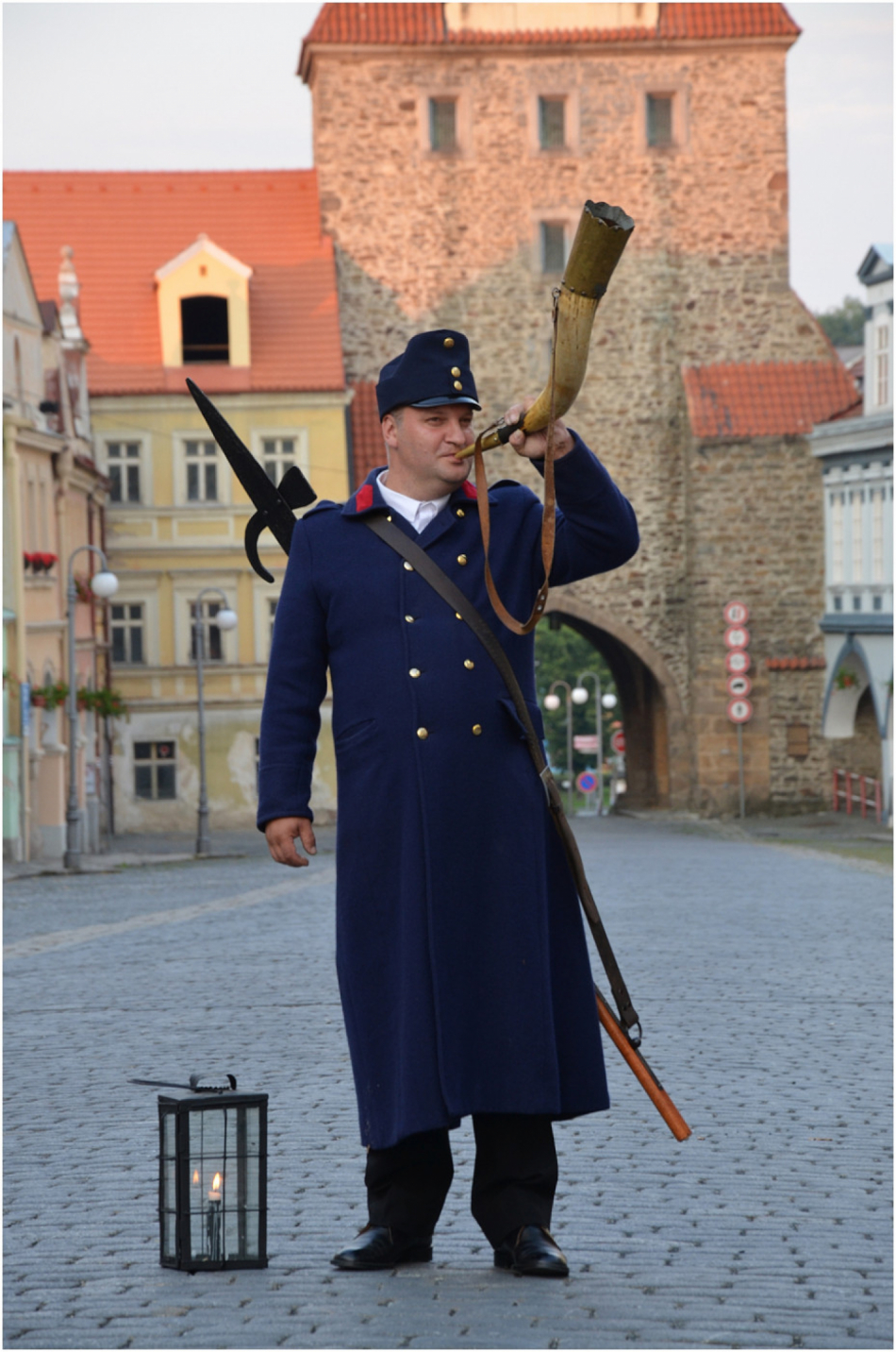 Domažlický ponocný Roman Holub