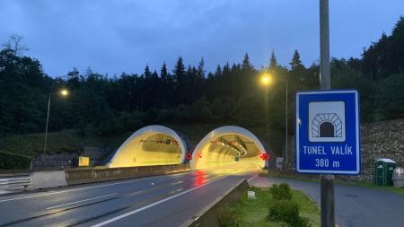 Další komplikace pro řidiče: v tunelu Valík bude provedena pravidelná údržba, omezí dopravu