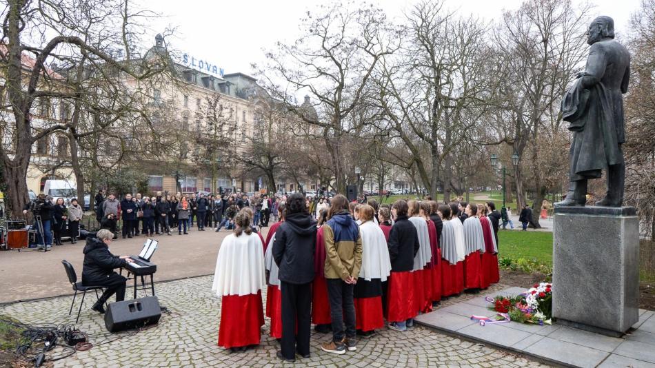 Plzeň si připomněla dvousté výročí narození skladatele Bedřicha Smetany