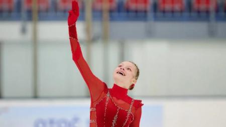 Krasobruslařka z Chebu na Olympiádě dětí a mládeže vybojovala zlato, nezastavila ji ani nedávná operace