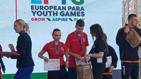 Tomáš Novotný z Chodova přivezl bronz z Evropských paralympijských her mládeže