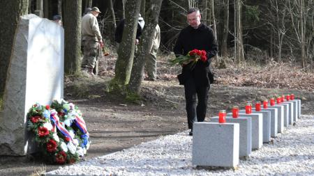 Nepomuk si připomněl 78 let od sestřelení amerického bombardéru