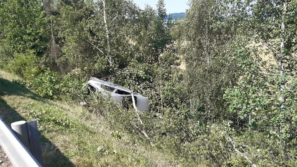 Aktualizováno: Tragická nehoda na dálnici D5. Na místě jeden mrtvý!