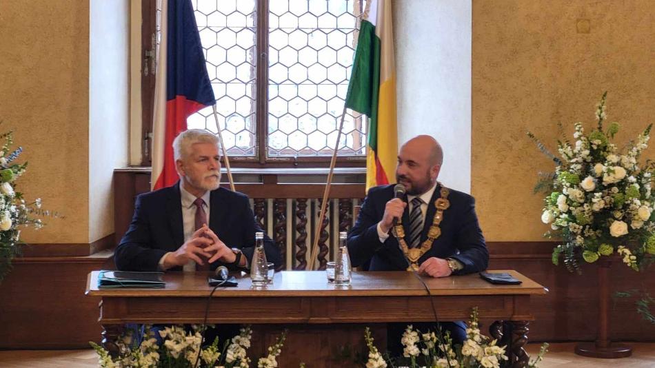 Prezident Pavel zahájil návštěvu Plzeňského kraje