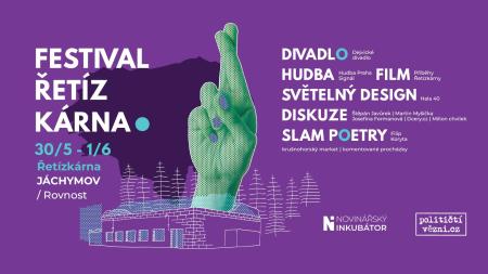 Festival ŘETÍZKÁRNA bude VE ZNAMENÍ NADĚJE