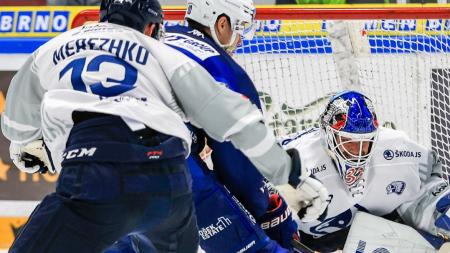 Hokejisté Plzně na vedoucí Kometu nestačili, z Brna odjíždí bez bodů