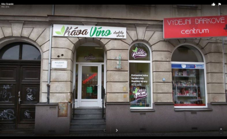 Kamenná prodejna kávy Vito Grande