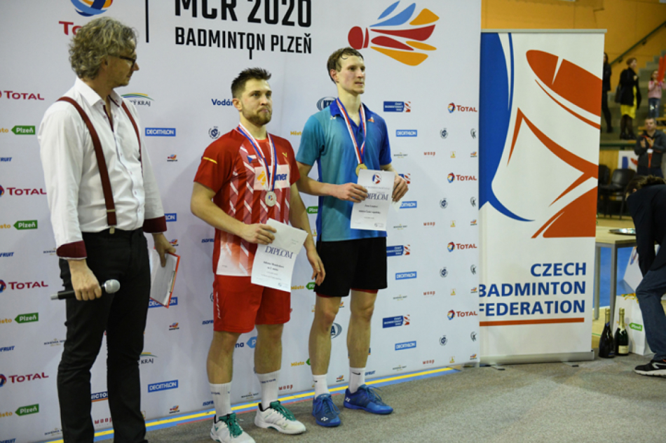 Plzeň hostila mistrovství republiky v badmintonu, titul zůstal zásluhou Loudy doma