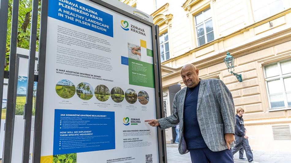 Nová výstava představuje příklady dobré praxe projektu Zdravá krajina