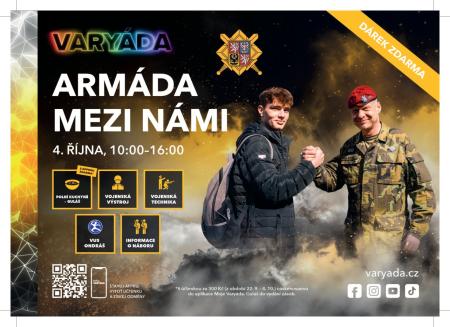 Armáda mezi námi. Varyáda chystá zážitek pro celou rodinu!
