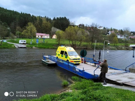 záchranka přívoz