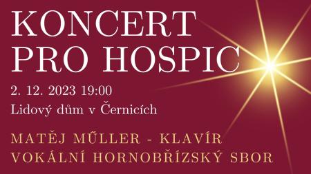 Černice uspořádají benefiční koncert ve prospěch Hospice sv. Lazara
