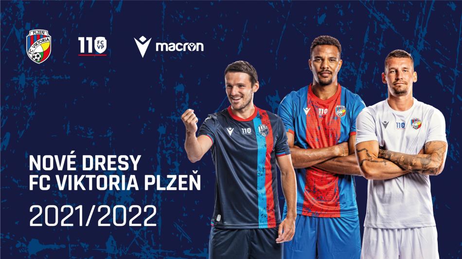 V těchto dresech nastoupí fotbalisté Plzně do nové sezóny. Jak se vám líbí?