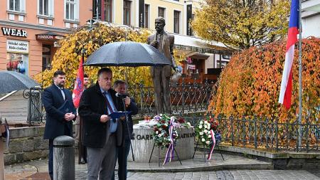 Karlovy Vary si připomněly vznik samostatného Československa