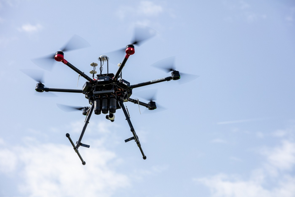 Areál technologického parku obsadí drony