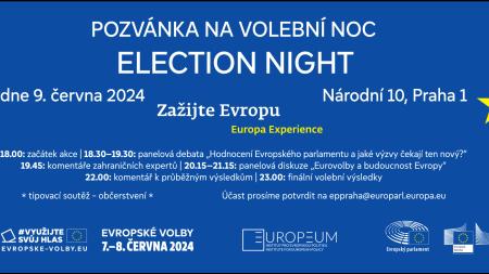 V Praze proběhne Volební noc k eurovolbám