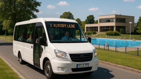 Klatovy o letních prázdninách obnoví autobusovou linku číslo tři