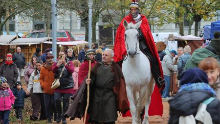 Habrmannův park provoněly svatomartinské speciality