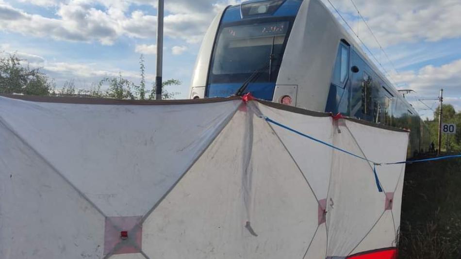 Tragédie na kolejích zastavila provoz na železniční trati u Plzně