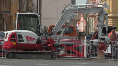 Oprava Bendovy ulice v Plzni pokračuje druhou stavební sezónou.