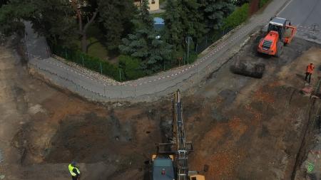 V Kozolupech vzniká okružní křižovatka.