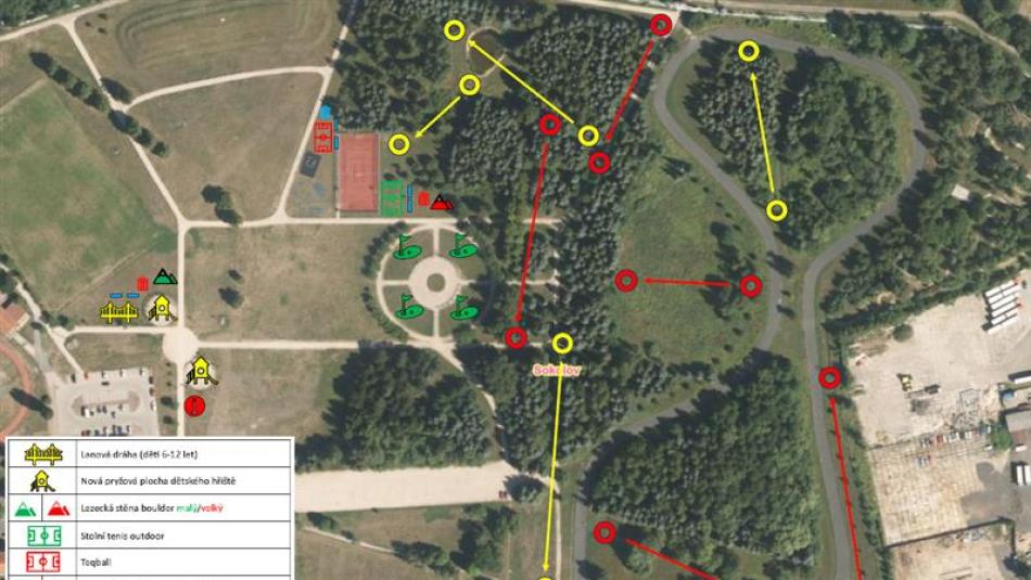 Sokolovský areál Bohemia bude mít nové sportovní prvky