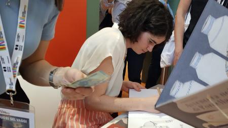 Plzeňská studentka zvítězila se svoji kreslenou knížkou pro děti na prestižní soutěži v Itálii