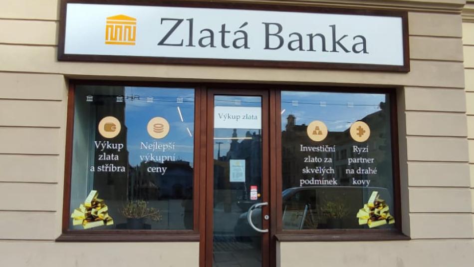 Zlatá Banka v Plzni se specializuje na výkup i prodej zlata a stříbra