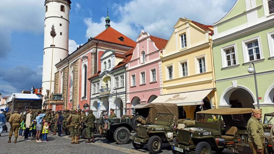 Domažlice slaví 80. výročí osvobození