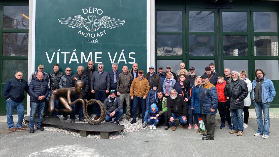 Muzeum Depo moto art přivítalo více než stovku veteránistů