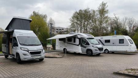 Pět nových stání pro karavany vybudoval centrální obvod u přehrady České údolí