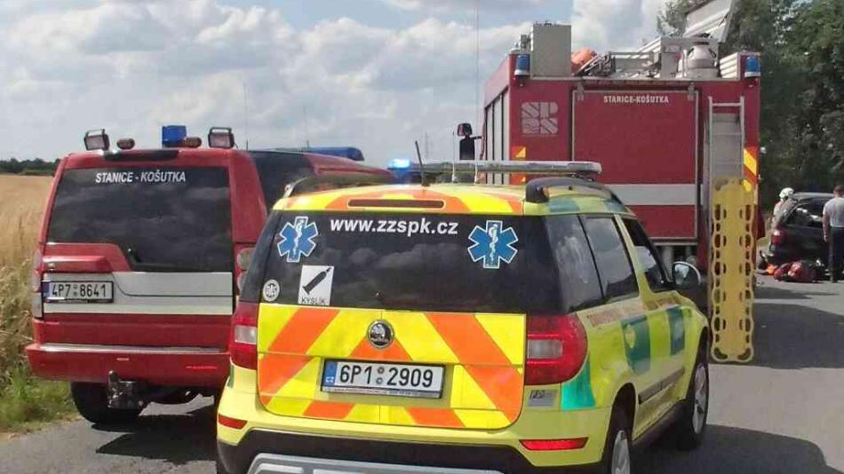 Po srážce s osobním autem zemřela u Prádla na Plzeňsku cyklistka