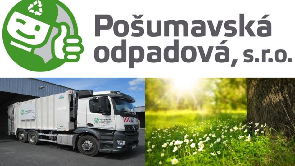 Žádný odpad, jen čisté obce a příroda již 5 let – Pošumavská odpadová, s.r.o.