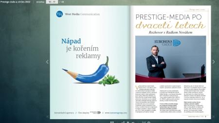 Euronova Group vydává časopisy PRESTIGE-MEDIA!