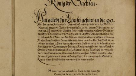 Vzácný rukopis z městského archivu v Plzni se stal archivní kulturní památkou