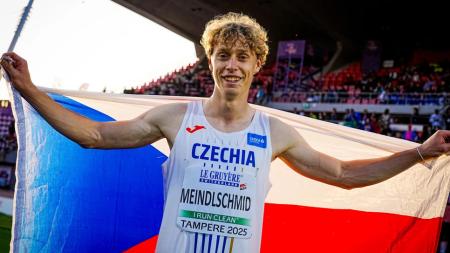 Dálkař Petr Meindlschmid je juniorským mistrem Evropy