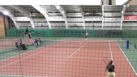 VIDEO: Kurty plzeňské Slavie hostily tenisové mistrovství starších žákyň