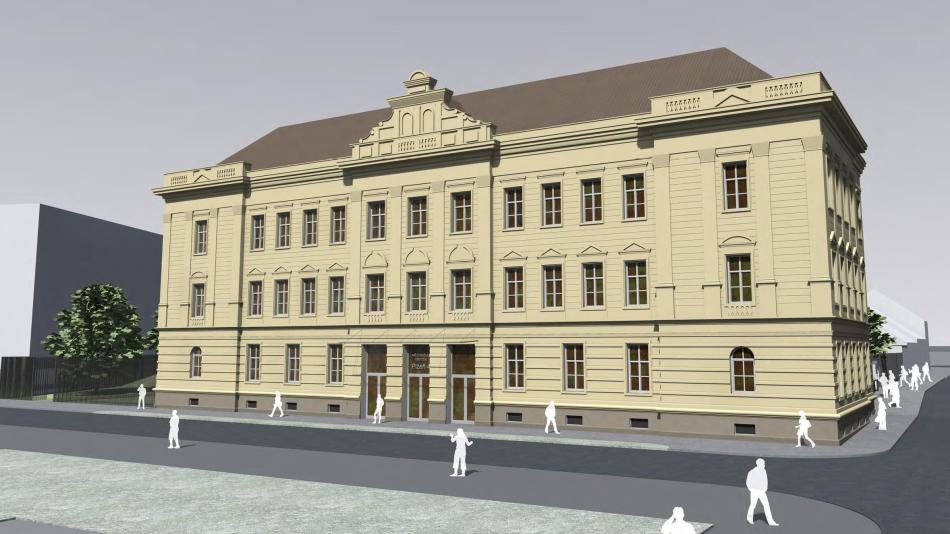 Historická budova základní školy v Plzni na Doubravce se dočká rekonstrukce, přestěhuje se do ní úřad