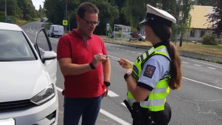 Varovné výsledky velké bezpečnostní akce policistů. Dvě třetiny kontrolovaných řidičů se dopustily přestupku!