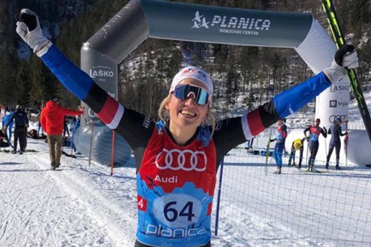 Snad se v příští sezoně dočkám Světového poháru, věří lyžařka Adéla Nováková