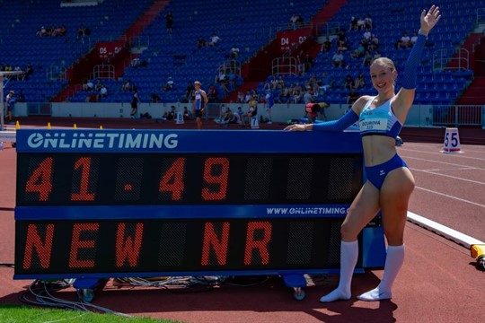 Plzeňská mládež řádila na atletickém mistrovství republiky