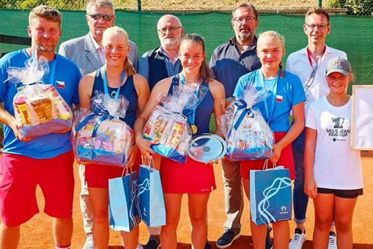 Tenisový Junior Billie Jean King Cup 2022 ovládly Češky