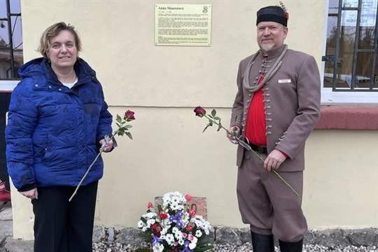 Město Plzeň i Městský obvod Plzeň 5 – Křimice si připomněly 100. výročí narození významné ženy sokolky Anny Maurerové