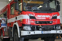 V Koperníkově ulici v Plzni vypukl požár