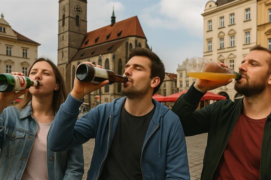 Plzeň zpřísňuje protialkoholní vyhlášku. Zákaz pití na veřejnosti se dotkne desítek nových míst