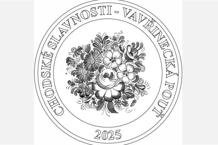 Pamětní medaile Chodských slavností letos zdobí tradiční chodský květ