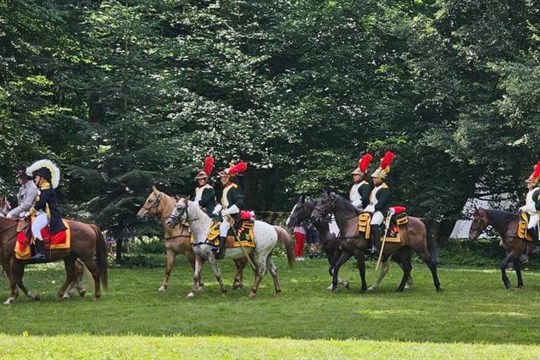 Napoleonské slavnosti se budou v sobotu již čtvrtým rokem odehrávat v zámeckém parku v Křimicích