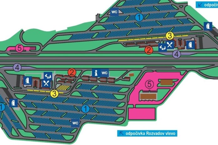 Omezení na rozvadovské odpočívce se od pondělí změní