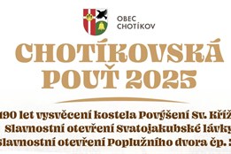 Chotíkovská pouť začne už ve čtvrtek, veselit se můžete čtyři dny