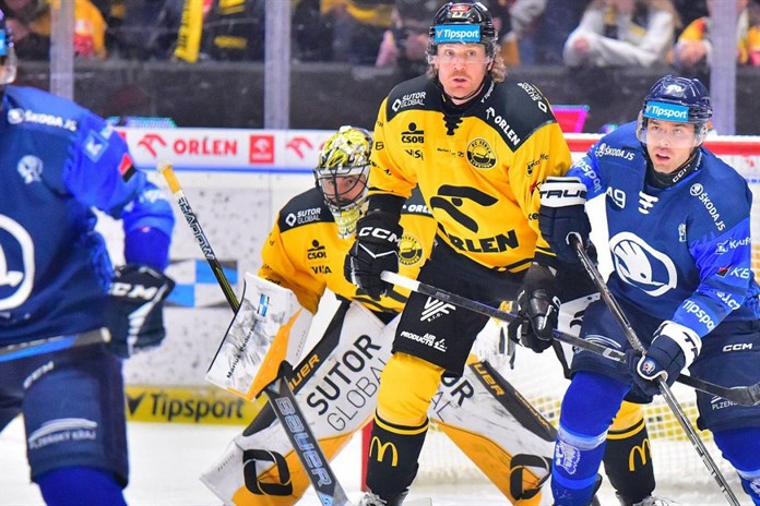 Hokejisté Plzně otočili zápas v Litvínově, výhru trefil 42 vteřin před koncem Strnad